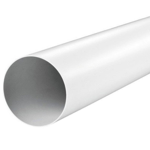 Воздуховод круглый пластиковый ЭРА 16ВП1,5 (160 мм/1,5 м)