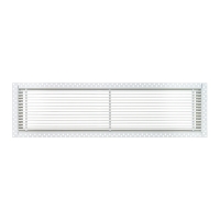 Вентиляционная решетка Brofer FUTURE 10 белая (600x150 мм)
