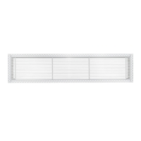 Вентиляционная решетка Brofer FUTURE 10 белая (1000x200 мм)