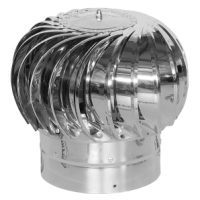 Дефлектор под канал для усиления тяги ТД-200-н (200 мм) Дефлектор под канал для усиления тяги ТД-200-н (200 мм)