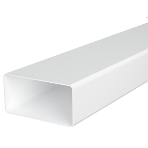 Воздуховод плоский пластиковый ЭРА 612ВП (120х60 мм/0,5 м)