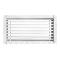 Вентиляционная решетка Brofer FUTURE 10 белая (400x200 мм)