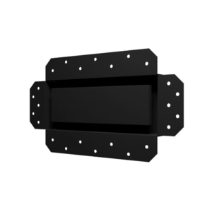 Вентиляционная решетка ERA 2510SGR 250x100 Matt black