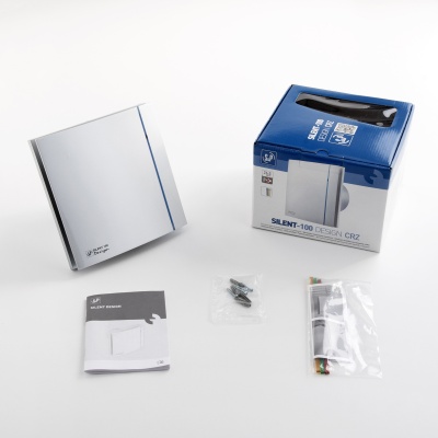 Вытяжной вентилятор Soler Palau SILENT-100 CRZ SILVER DESIGN 3C