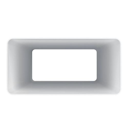 Воздуховод плоский пластиковый ЭРА 922ВП2 (220х90 мм/2 м)