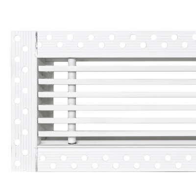 Вентиляционная решетка Brofer FUTURE 15 белая (600x150 мм)