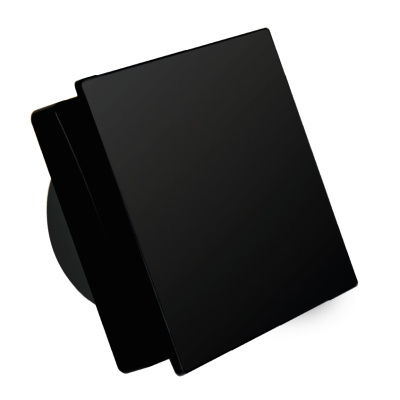 Вытяжной вентилятор Seicoi Floxy Design 100 Matt Black glass (SMAD04-01G)