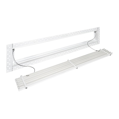 Вентиляционная решетка Brofer FUTURE 10 белая (500x100 мм)