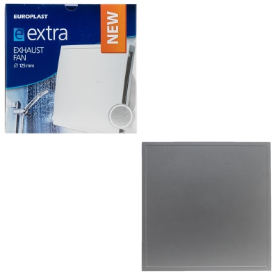 Вытяжной вентилятор Europlast EET125S серебро