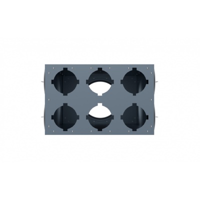 Вентиляционный коллектор Flexag CMP-FLD 160/75x6, D160, на 6 выxодов FLD