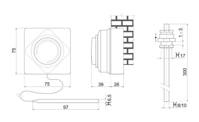 Капиллярный регулятор температуры TER-K