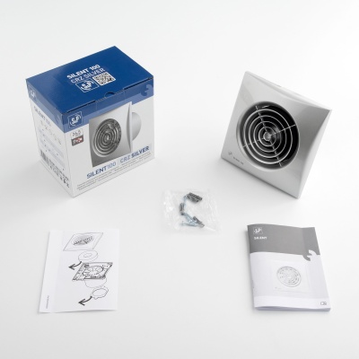 Вытяжной вентилятор Soler Palau SILENT-100 CRZ SILVER