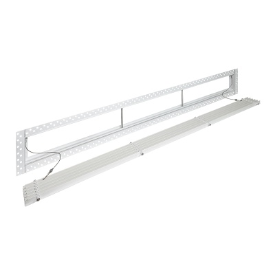 Вентиляционная решетка Brofer FUTURE 10 белая (1000x100 мм)